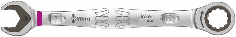 Wera 6000 Joker combination ratcheting wrench, 14mm