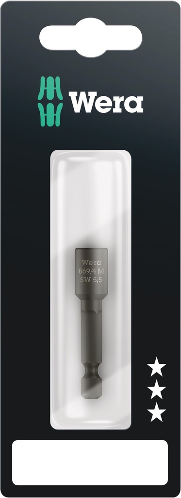 Wera 869/4 M katusekruviotsak 5.5mm