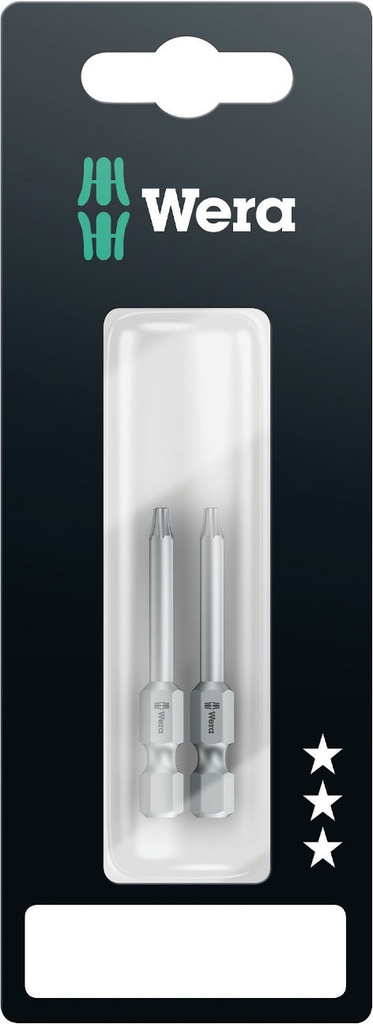 Wera 867/4 Z Standard bits TORX TX 10 x 50mm 2pcs