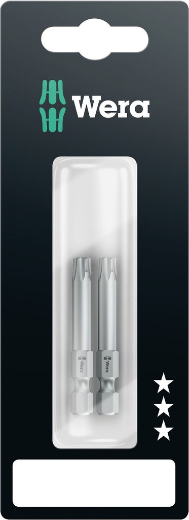 Wera 867/4 Z Standard bits TORX TX 30 x 50mm 2pcs