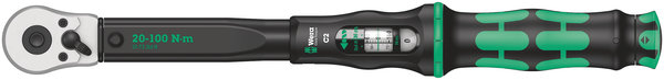 Wera Click-Torque C 2, 1/2" Torque wrench Drive 20 - 100 Nm