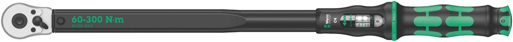 Wera Click-Torque C 4, 1/2" Torque wrench Drive 60 - 300 Nm
