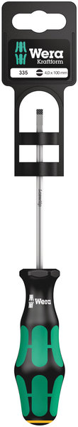 Wera 335 slotted screwdriver SL 0.8 x 4.0 x 100mm