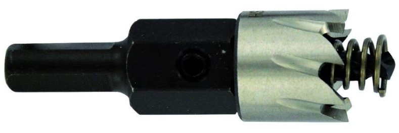 HSS hole saw with pilot drill and ejector, Ø26mm