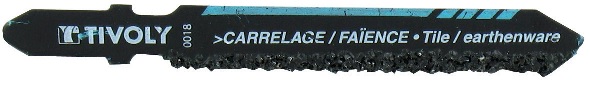 Jigsaw blade TILING, A-C