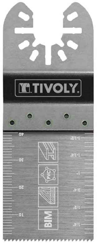Multitool blade 34x40mm, BiM, for wood, plastic, metal