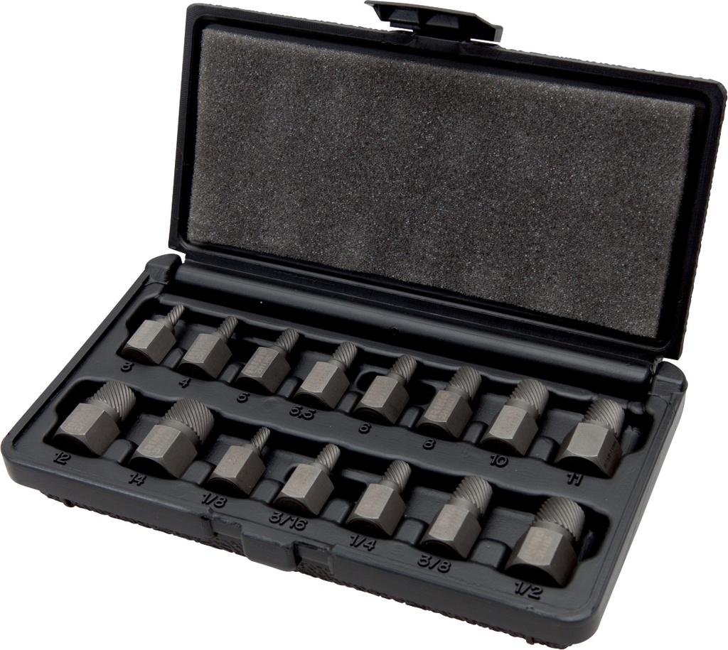 Stud extractor bit set 15 pcs
