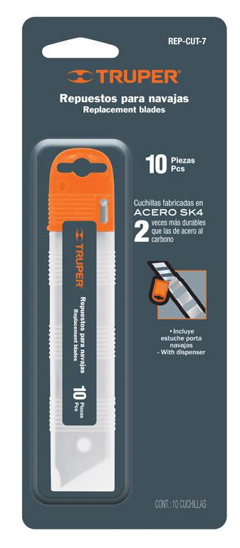 Retractable replacement blades 25mm 10pcs Truper®