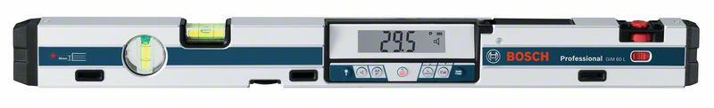 Digital angle measurer GIM 60 L with integrated laser, ± 0.05°, 0 - 360°