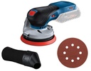 Akumulatora orbitālā slīpmašīna Bosch GEX 18V-125, SOLO, 18V, 12.000-20.000 min.-1