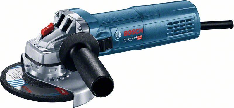 Leņķa slīpmašīna Bosch GWS 9-125 S, 900 W, 2.800-11.000 min.-1