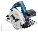 Circular saw Bosch GKS 55+ GCE, 1350 W, 2.100 - 4.700 min.-1