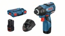Akulöökkruvikeeraja Bosch GDR 12V-110, (2x3.0Ah), GAL 12V-40, 110 Nm, 0-1.200 / 0-2.600 min.-1