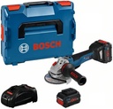 Akunurklihvija Bosch GWS 18V-10 PSC, (2x5.5Ah ProCORE), 18V, 4.500 - 9.000 min.-1