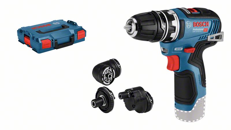 Cordless drill Bosch GSR 12V-35 FC, Full Set, SOLO, 0-460 / 0-1.750 min.-1
