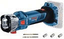 Cordless drywall cutout router GCU 18V-30, SOLO, 3 – 6,4 mm / 30.000 min.-1