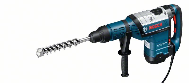 SDS Max rotary hammer drill GBH 8-45 DV, 1500 W, 12.5 J