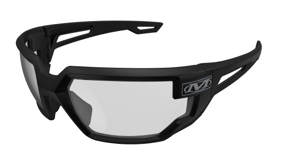 Mechanix Safety Spectacles Type-X,  Black Frame, Clear Lens