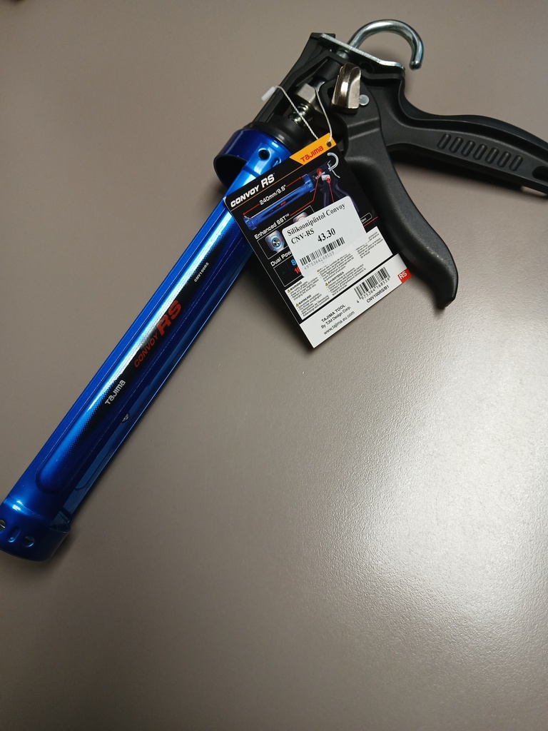 DAMAGED PACKAGING-Caulking gun Convoy CNV-RS, double ratio transmition 8:1 (12mm) et 16:1 (6mm).