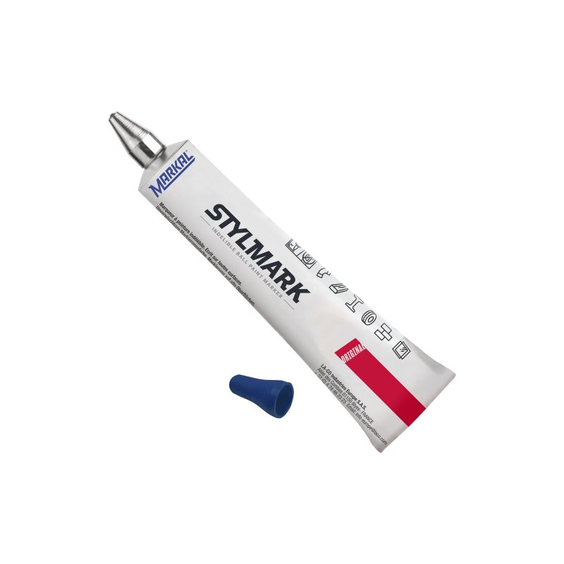 Ball paint marker Markal Stylmark 3mm, blue