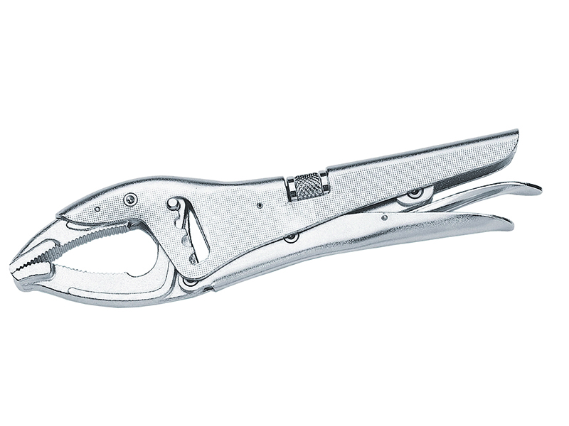 Universal grip pliers with extra long jaws and 4 different positions 255mm