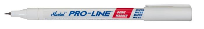 Paint marker Markal Pro-Line Micro 0,79mm, white