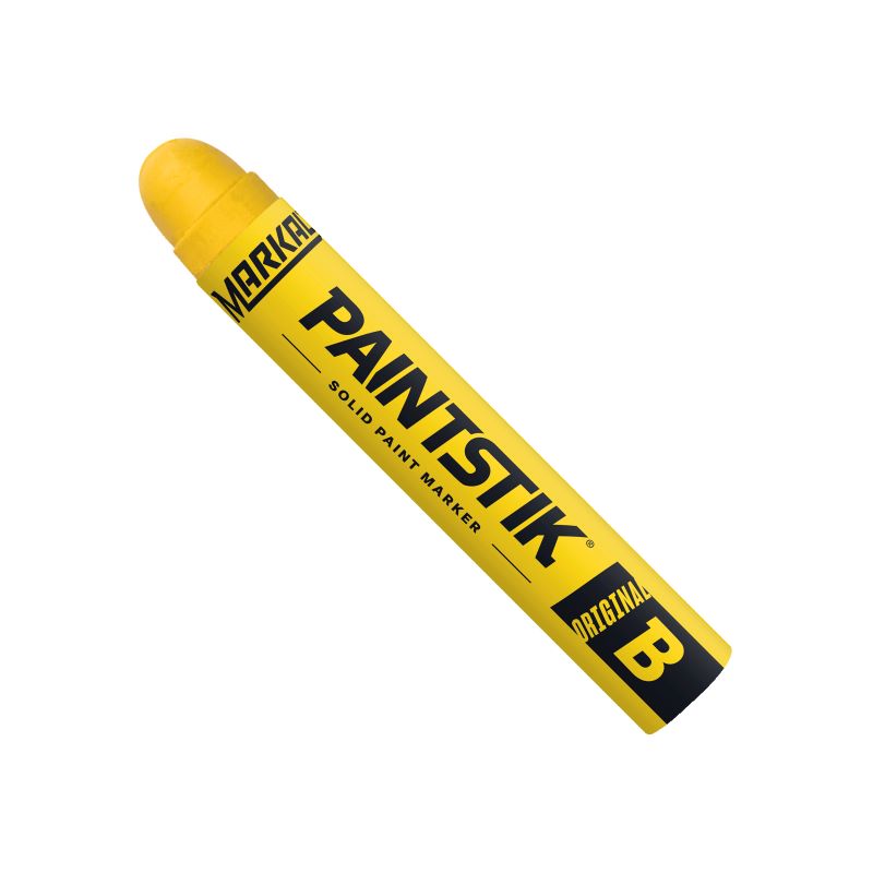 Solid paint marker Markal B Paintstik 17mm, yellow