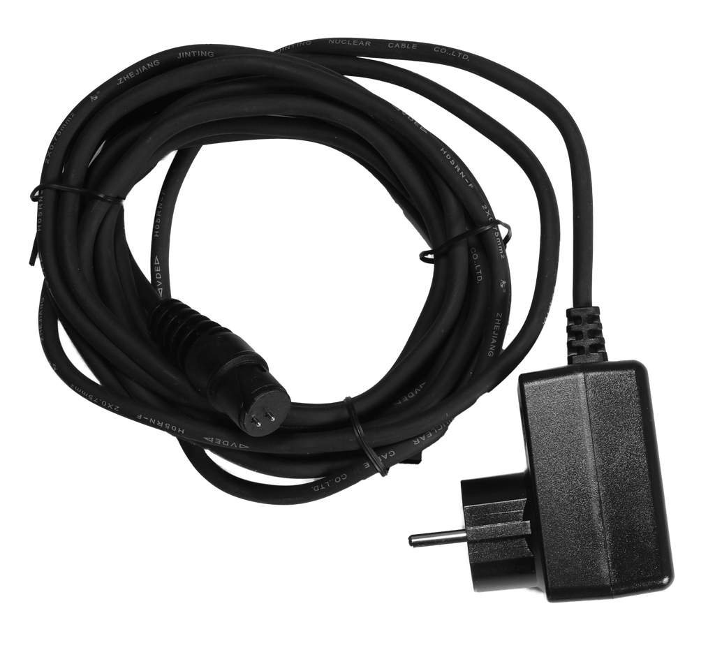 Laadimiskaabel 12.6V, 2.4A 5 m 2 x 0,75mm2 (205100 töövalgusti jaoks)
