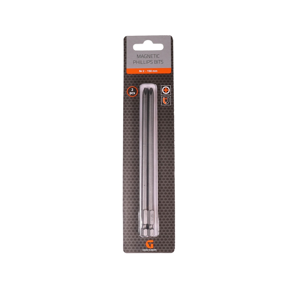 Magnetilised Phillipsii otsakud Nr 3 150 mm 2 tk
