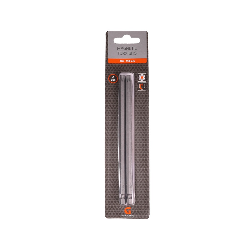 Магнитные биты Torx T15 150 мм 2 шт.