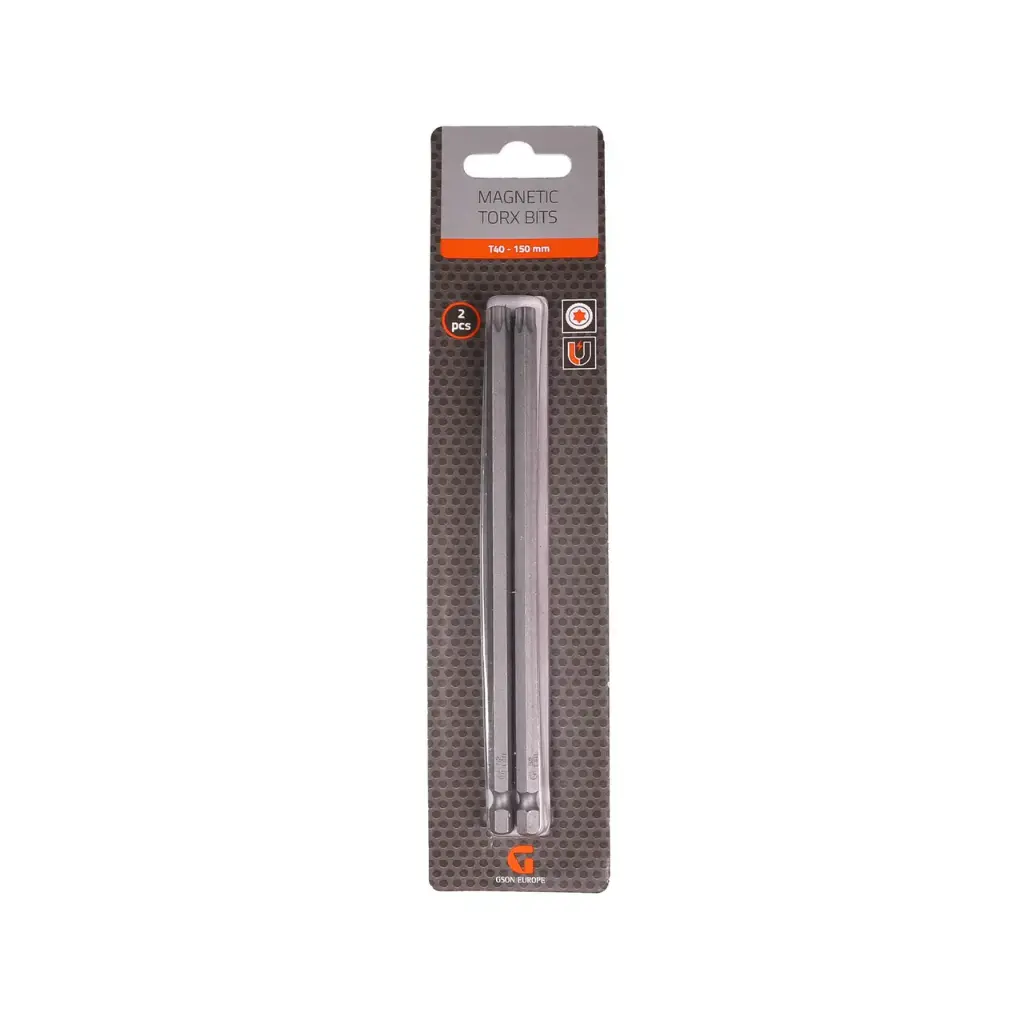 Магнитные биты Torx T40 150 мм 2 шт.