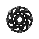 Diamond Triangle Cup Wheel 125 x 5,0 x 21 x 22,23 mm