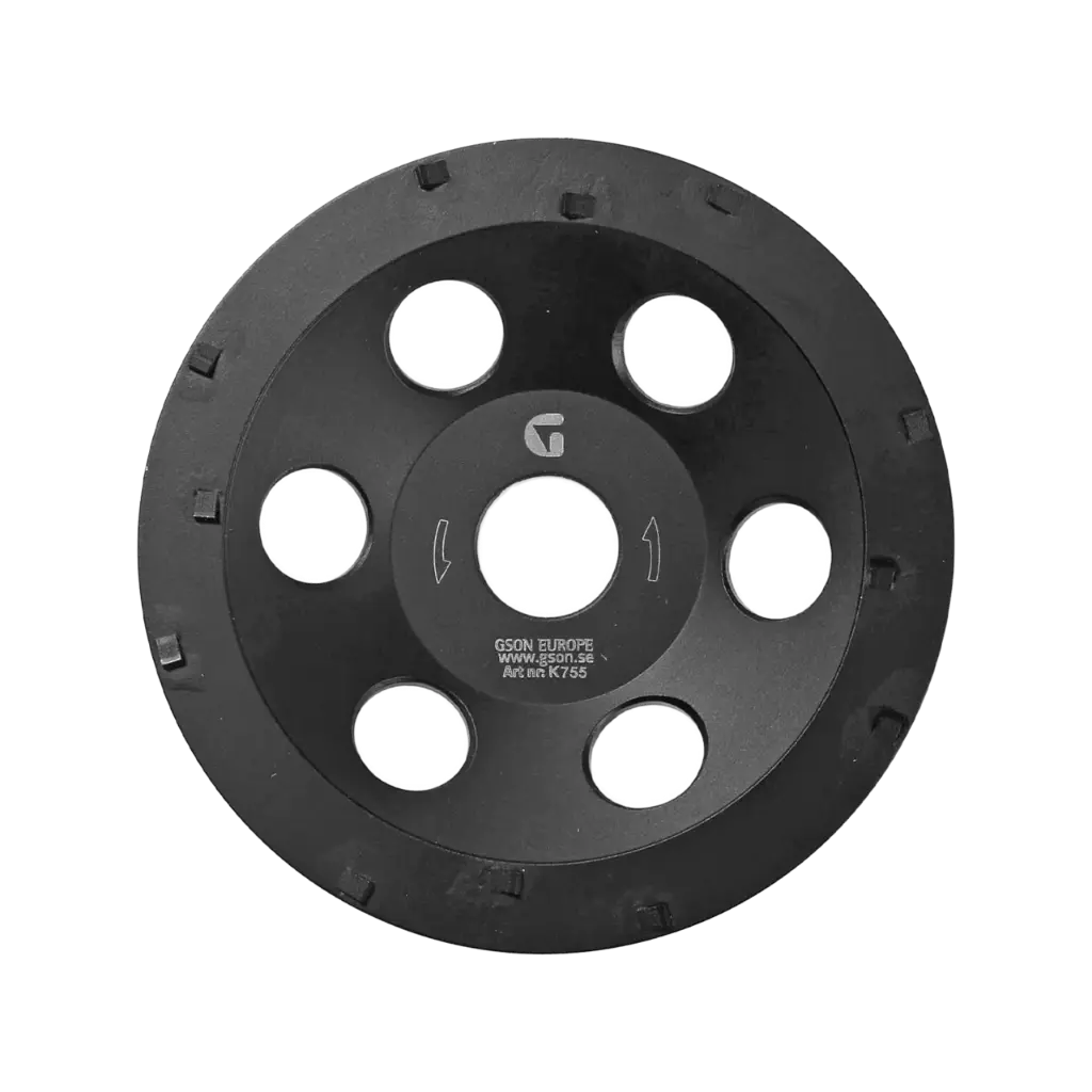 Teemant lihvimisketas PCD 125 x 1,5 x 12 x 22,23 mm