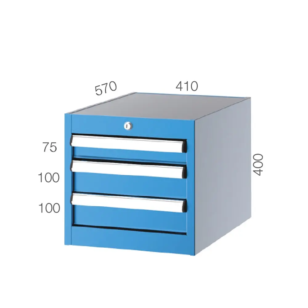 DRAWER CABINET WITH 3 DRAWERS