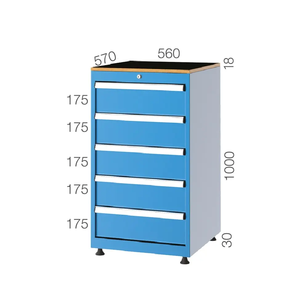 DRAWER  CABINET WITH 5 DRAWERS