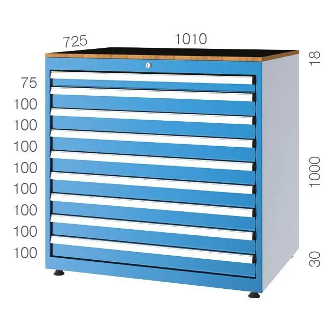DRAWER CABINET WITH 9 DRAWERS
