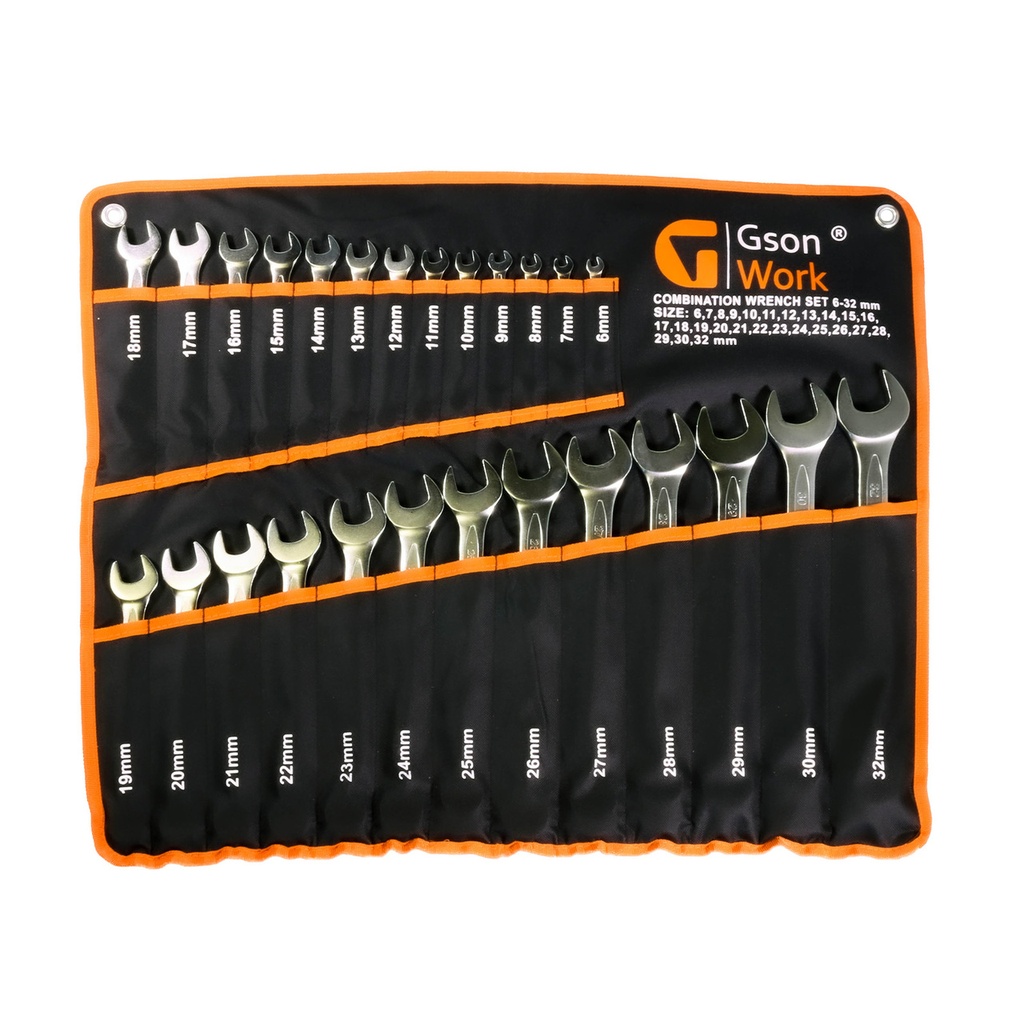 Combination Wrench Set 6-32 mm 26 pcs