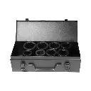 Dziļo triecienmuciņu komplekts 1" 8 gab. 24,27,30,32,33,36,38,41x 90 mm