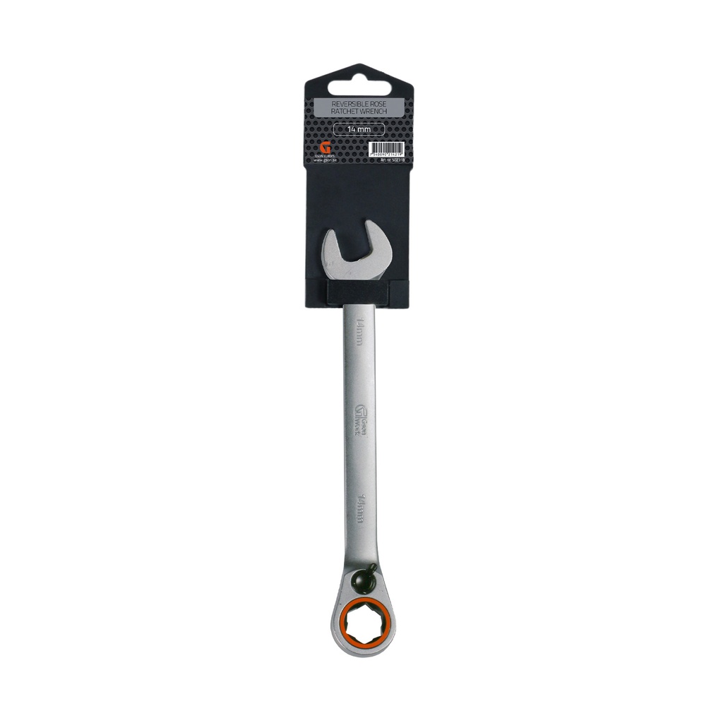 Reversible Rose Ratchet Wrench 17 mm ( 11/16"  )