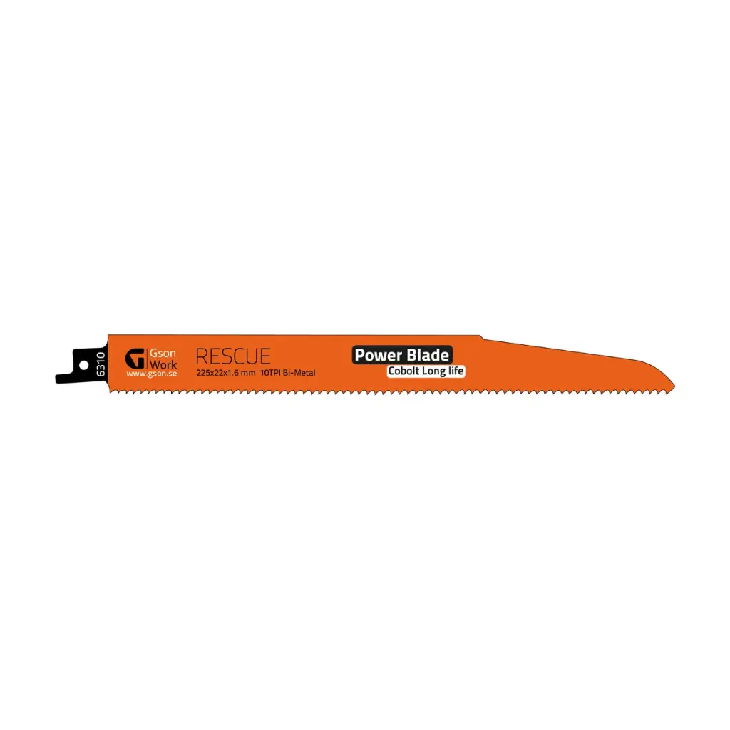 Otssaagide terad Rescue 225 x 22 x 1,6 mm, 10 TPI 10 tk