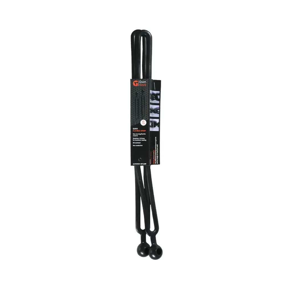 Quick Flexible Strap 400 mm ( Black ) 2pcs