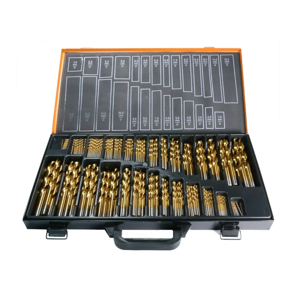 HSS-G TiN Drill Set 1-13mm 220 pcs