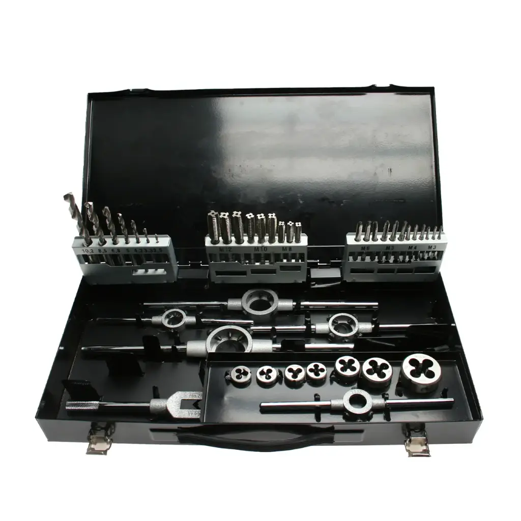 Keermelõikekomplekt M3-M12 44 tk
