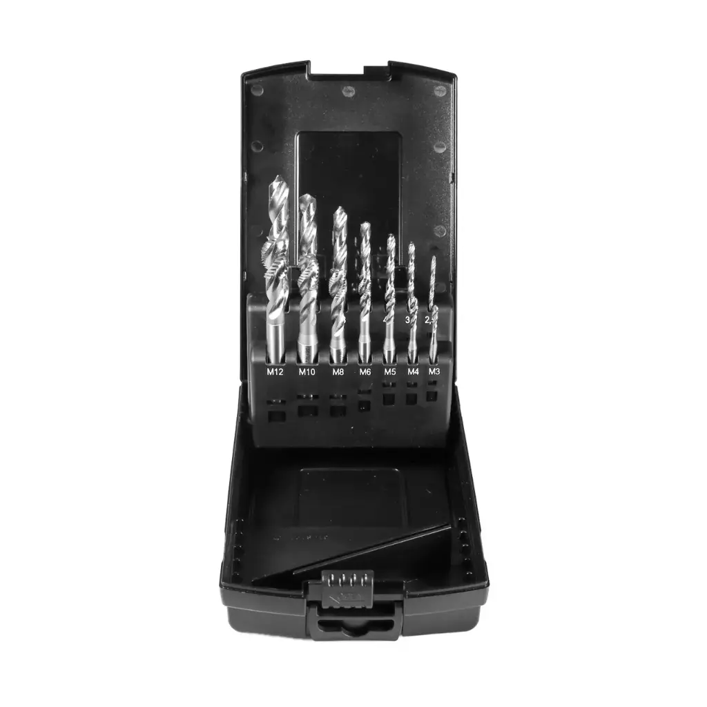 HSS M2 Spiral Flute Tap Set M3-M12