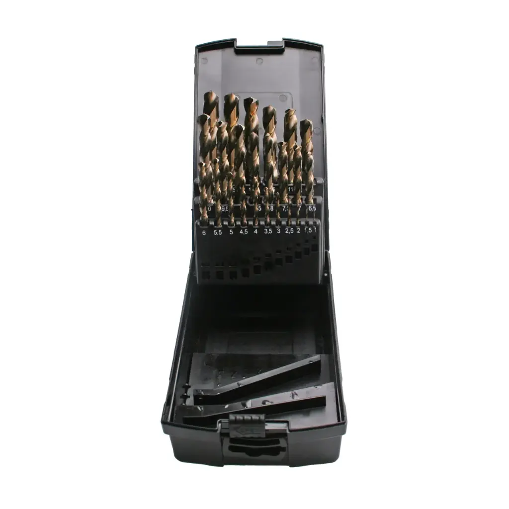 HSS-G Koobalt 5% puuride komplekt 1-13 mm