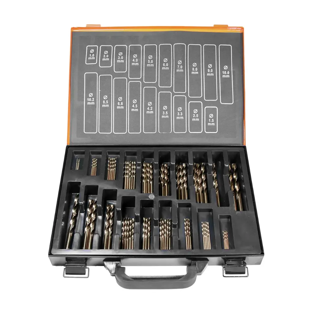 HSS-G Koobalt 5% puur 1-10,2 mm 70 tk