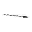 Carbide Burr Ball Nose Cone 12 x 28 x 6 x 150 mm ( L )
