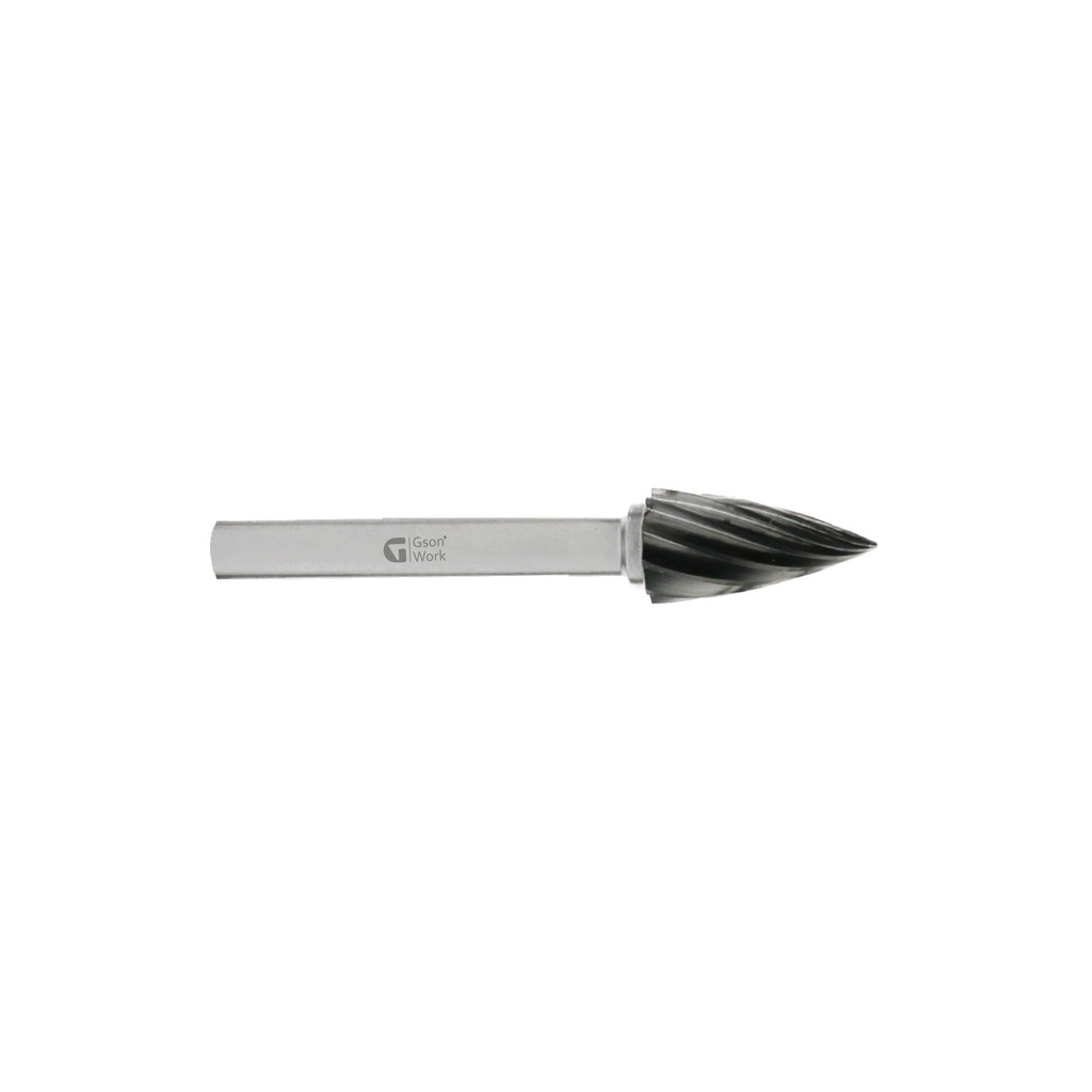 Carbide Burr INOX Pointed Tree 10 x 20 x 6 mm ( G )