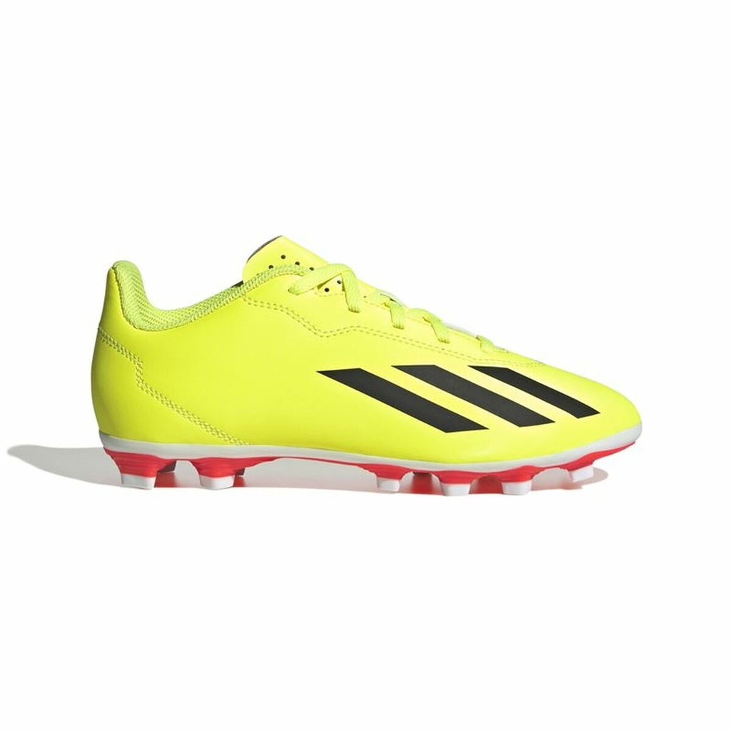 Childrens Football Boots Adidas X Crazyfast Club Fxg Yellow