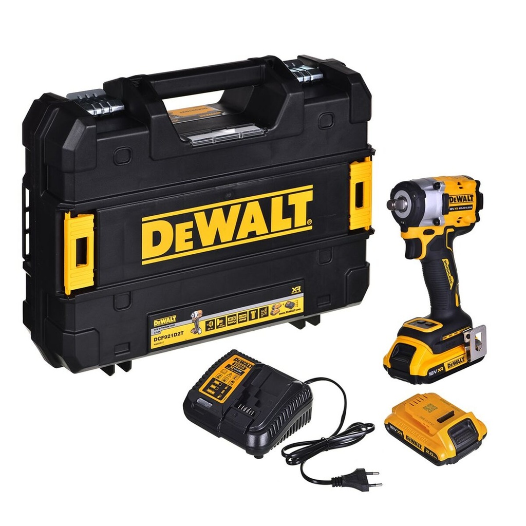 Impact wrench Dewalt DCF921D2T 18 V 406 Nm 610 Nm